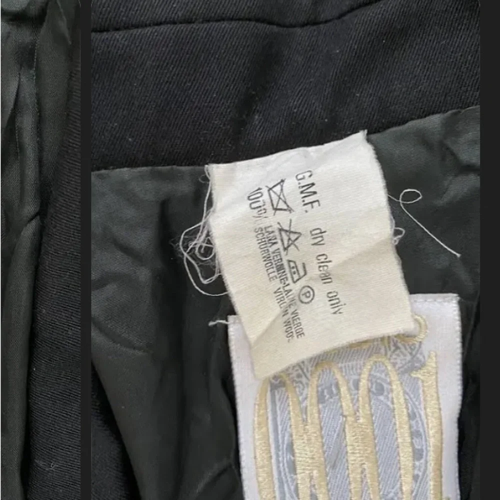 Studio 001 Ferre made in Italy Blazer - 10 charcoal black , virgin wool
